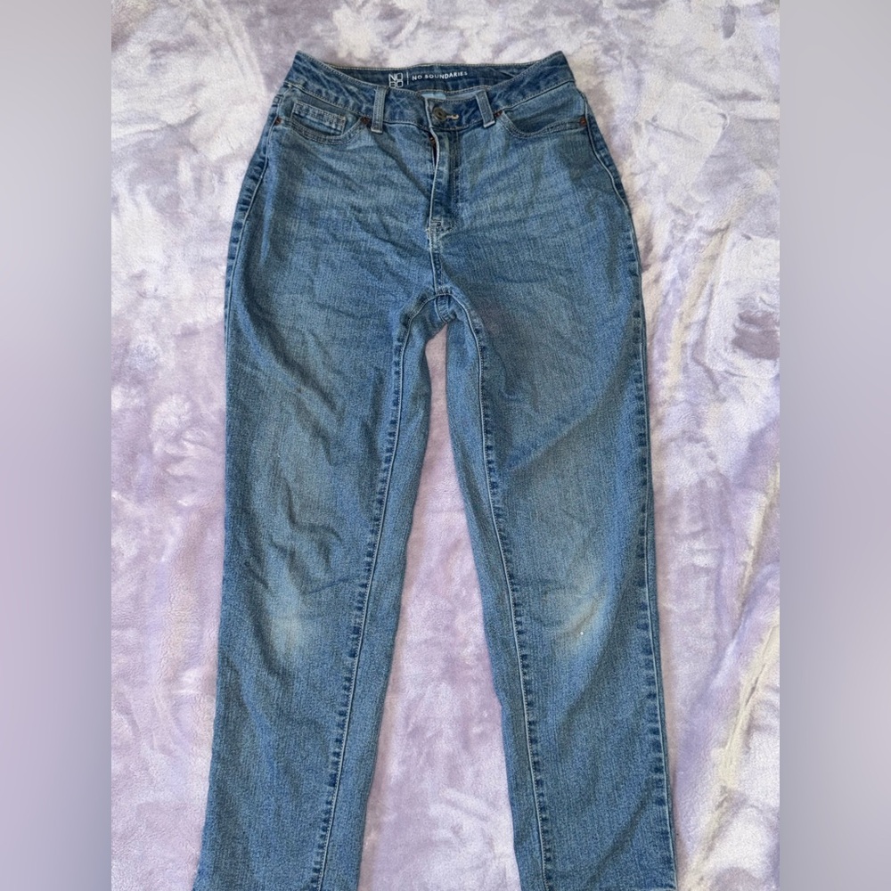 No Boundaries Classic Blue Straight Leg Jeans